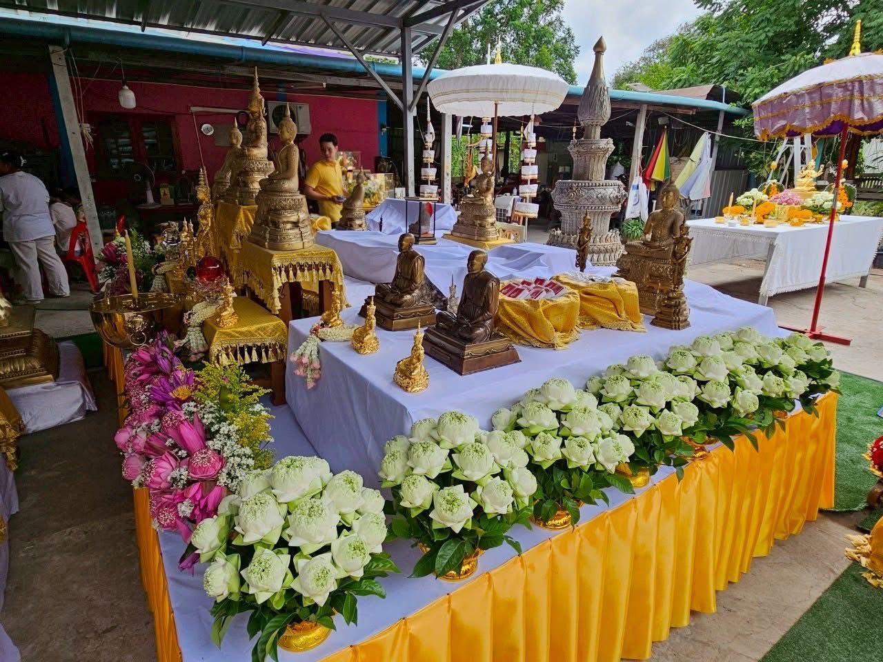 ตะกรุดสัมพุทเธหงสา มหาลาภ เนื้อเงิน ลพ.เล็กวัดท่าขนุน ลพ.บ๊ะ (คงกระพันชาตรี) 1 ใน 50 ดอก ปี 68
