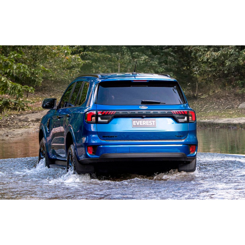 ครอบฝาถังน้ำมัน Ford Everest Next Gen ฟอร์ด เอเวอเรสต์ ปี 2022-ปัจจุบัน (สีดำเงา)