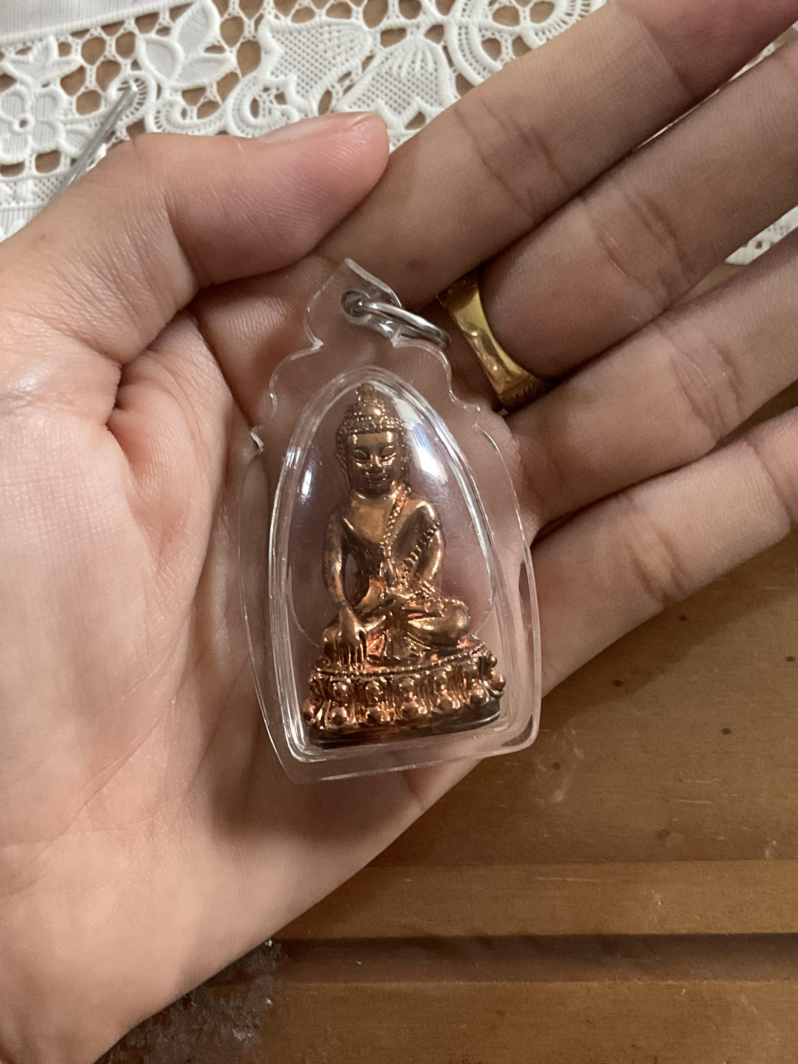 พระกริ่งจินดามณีมนต์พระกาฬ (นวโลหะ 1 ใน 108) ลพ.เล็กเททอง เข้าพุทธาภิเษกวัดท่าขนุน สุดยอดหายาก