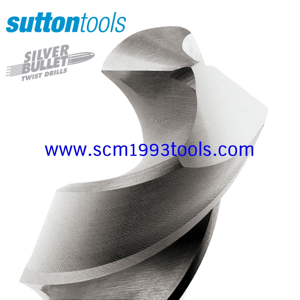 SUTTON ดอกสว่าน เจาะเหล็ก ไฮสปีด สีขาว มิลลิเมตร/เมตริก ออสเตรเลีย D101 Silver Bullet HSS drill bits