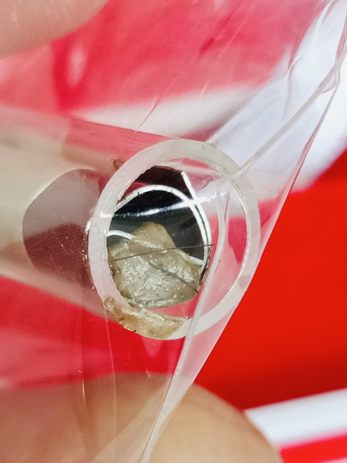 ตะกรุดปลากระป๋อง ตะกรุดสัตว์เลี้ยง No.964 ไม่บรรจุเกศา หลวงปู่ศิลา