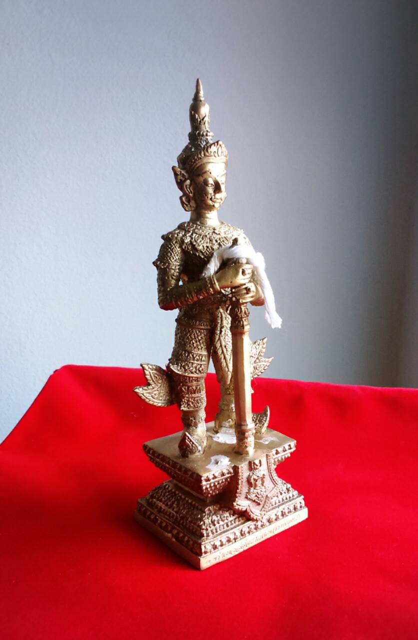 พระบูชาท้าวเวสสุวรรณ (เทพบุตร) No.34 ลพ.อิฏฐ์ วัดจุฬามณี ปี 59