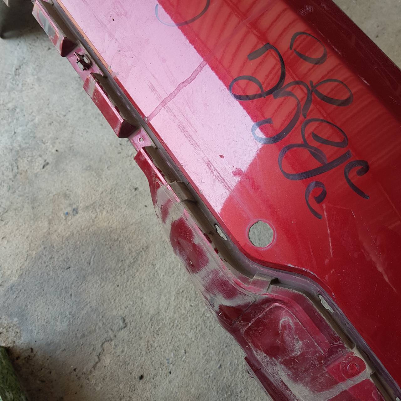 กันชนหลัง ISUZU MU-X MUX อีซูซุ มิวเอ็กซ์ ปี 2021 ขายตามสภาพครับ