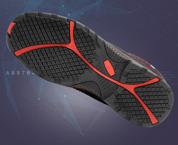 รองเท้าเซฟตี้รุ่น Airfly Technology one Light สีแดง