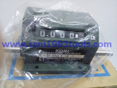 KORI โกริ วัดรอบผ้าเมตร รุ่น BM3-10-5 M หมุนขวา หน้าปัดหน้า Measuring Wheel Counter METERS
