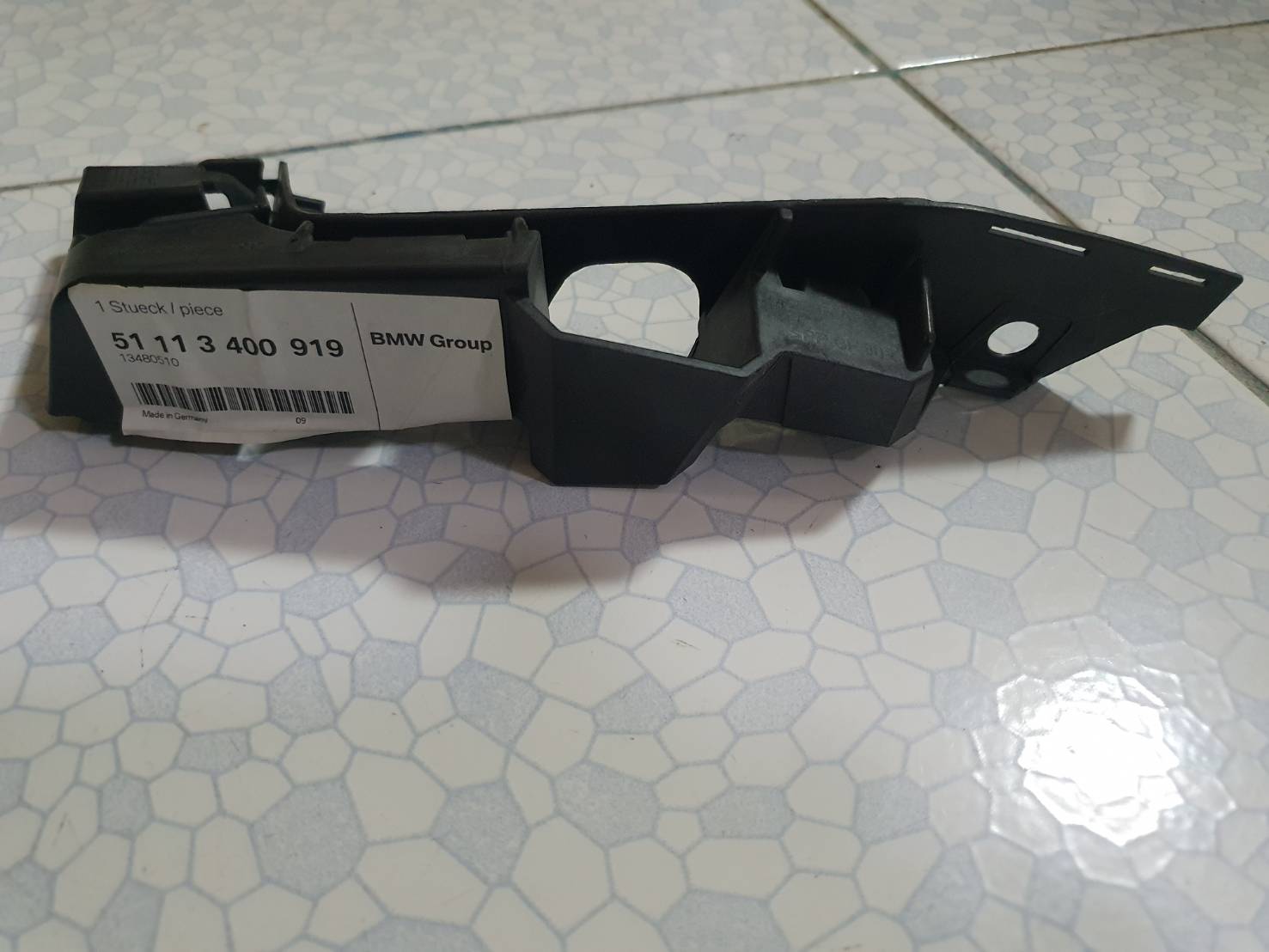 ขายึดกันชนหน้าด้านซ้าย BMW X3 E83 Front Left Bumper Bracket 51113400919 อะไหล่แท้