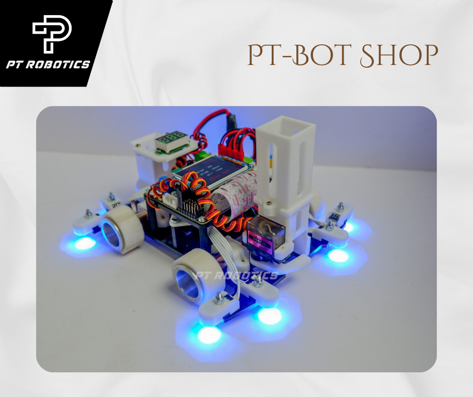 ชุดหุ่นยนต์ทำภารกิจ ระดับกลาง บอร์ดPT-BOT Atom VX