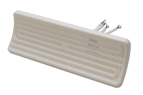 ฮีตเตอร์อินฟราเรด (Infrared Heater) รุ่น AW-3-T-16CM 650W AC220V /4Wire White
