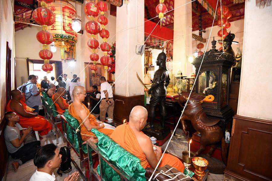 เหรียญสมเด็จพระเจ้าตากสิน(ทองแดง) รุ่น กรุงธนบุรี (ลพ.เล็กร่วมเสก)