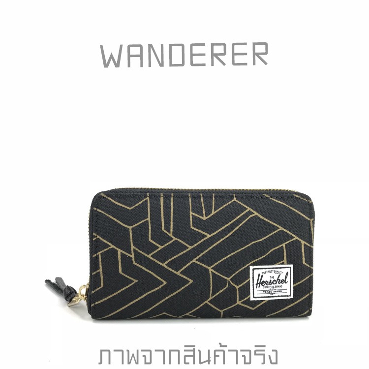 Herschel Thomas Wallet - Gold Geo กระเป๋าสตางค์ใบยาว