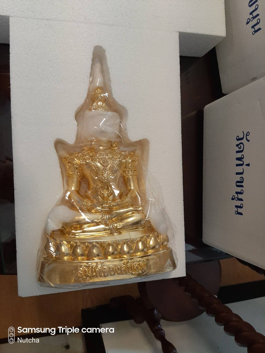 สมเด็จองค์ปฐม บ้านสุมโน (พระอาจารย์เล็ก วัดท่าขนุน พุทธาภิเษก)