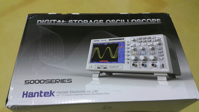 Hantek DSO5102P Digital Oscilloscope Portable 100MHz 2Channels