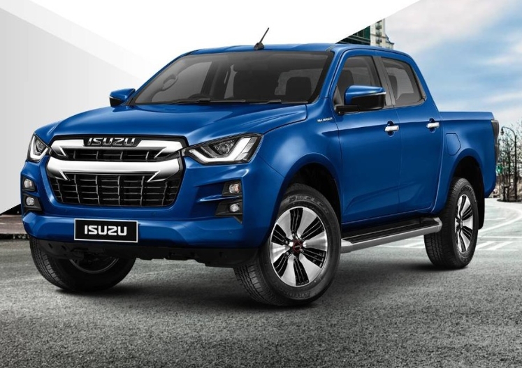 ครอบฝาถังน้ำมัน ISUZU DMAX D-MAX V-Cross Hi-Lander กระบะยกสูง 2 และ 4 ประตูปี 2020 (สีเงิน)(ใช้เทปกาว 3M)