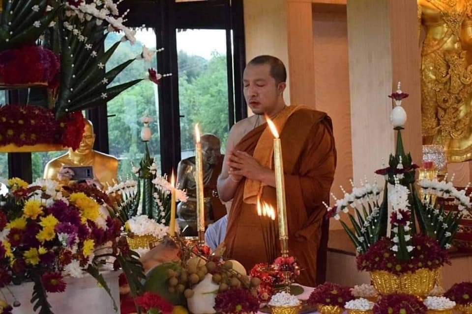 แผ่นปั้มยันต์พุทธคาถา จากพระพุทธพยากรณ์ หลวงพ่อเอก เขาธัมมสรณ์