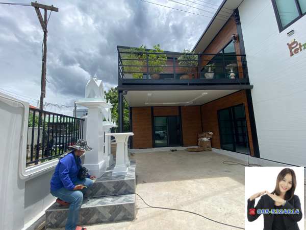 ออฟฟิศสำเร็จรูป บ้านสำเร็จรูป รามอินทรา14 ขนาด5.00x10.00และ5.00x14.00 เมตร 2 ชั้น