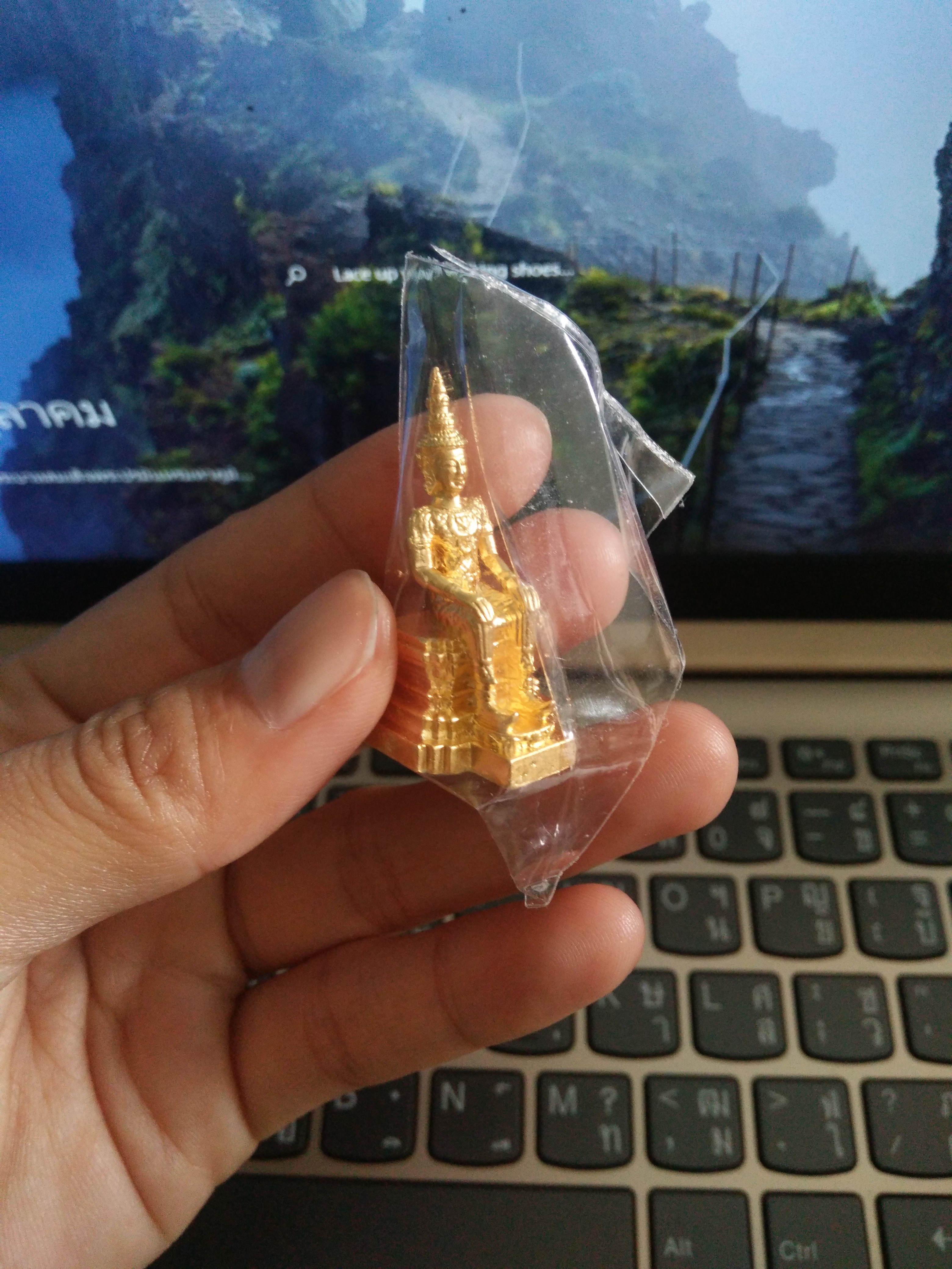 พระวิสุทธิเทพชุบทอง วัดพุทธพรหมยาน No.xxx ลพ.เล็ก ร่วมเสก