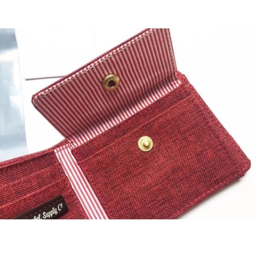 Herschel Supply Co Roy Coin Wallet (Winetasting Crosshatch)