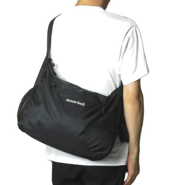 กระเป๋าสะพายข้าง Montbell Pocketable Light Shoulder L พับเก็บได้ น้ำหนักเบา ความจุ 20 ลิตร ของแท้ พร้อมส่งจากไทย