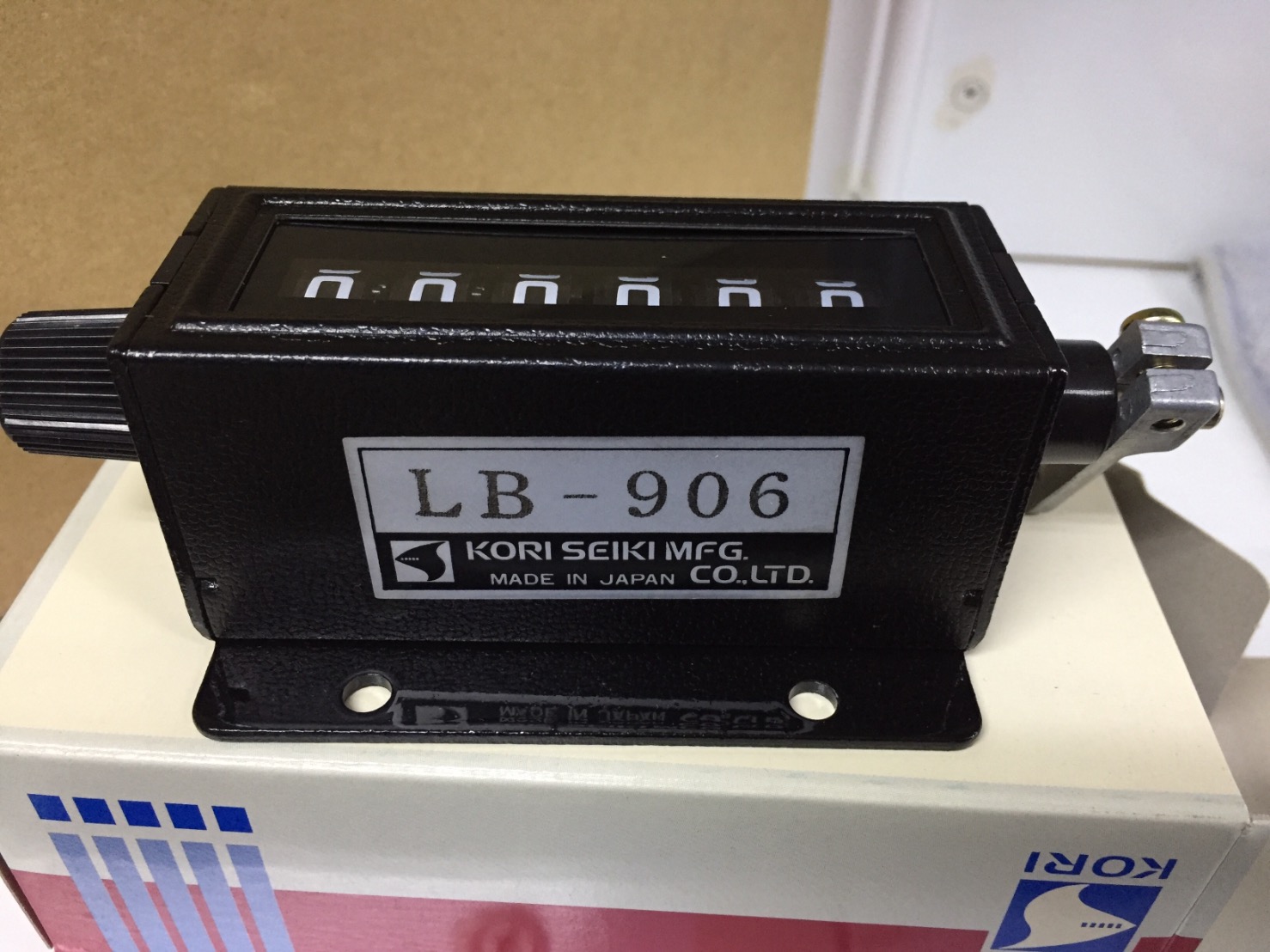 KORI โกริ นับเลขหมุนรอบ รุ่น LB-906-6 Revolution counter ญี่ปุ่น