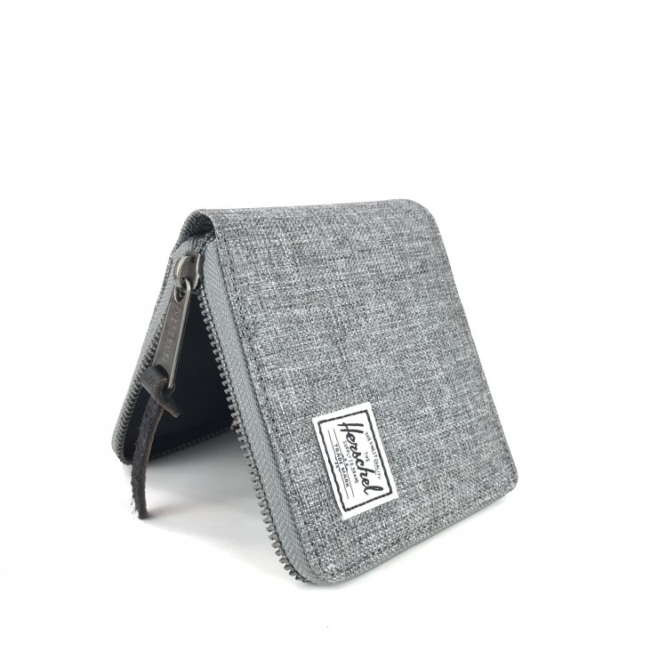 กระเป๋าสตางค์ Herschel Walt Wallet - Raven Crosshatch ของแท้ พร้อมส่ง