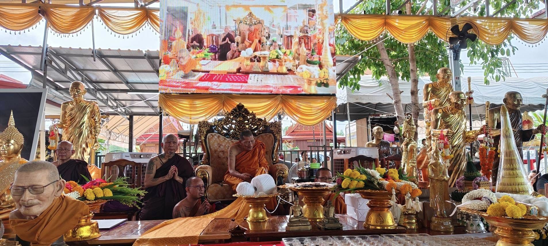 พระปิดตาเหลือกินเหลือใช้ หลวงพ่อหนุน เข้าเสกเพิ่มวาระ ลป.ศิลา พอจ.ต้อม ลพ.สุริยันต์ พุทธาภิเษก วัดโพธิ์ศรีสะอาด 6 ก.ค. 67