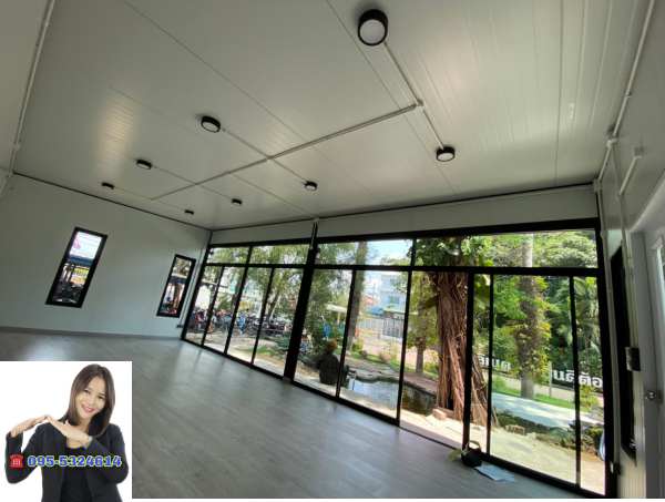 ออฟฟิศสำเร็จรูป บ้านสำเร็จรูป ขนาด4.00x8.00 เมตร