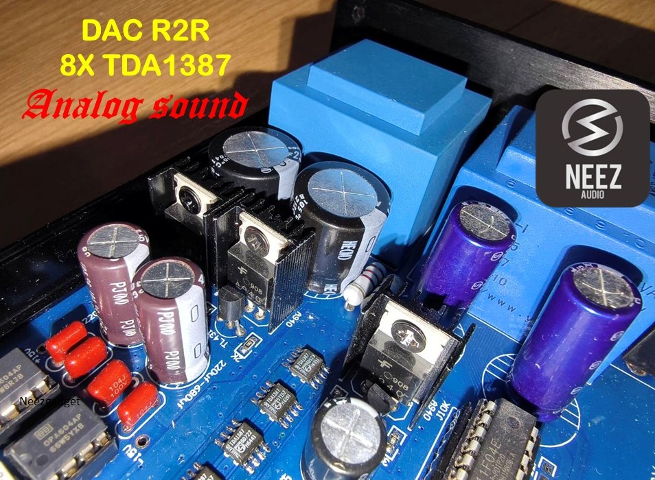 DAC R2R (8X TDA1387) Analog Sound ร้านไทย พร้อมส่ง
