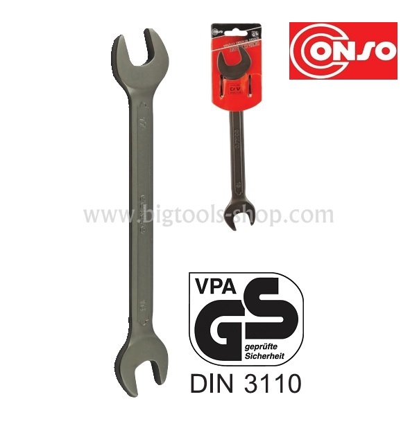 Conso : ประแจปากตาย Conso : Double Open End Wrench