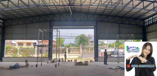 รับสร้างโกดัง สิงห์บุรี ขนาด20x30x6.00 เมตร