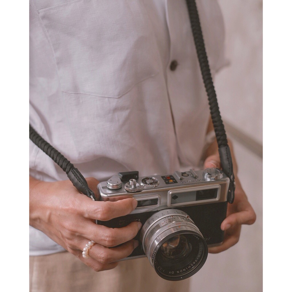 สายคล้องกล้อง เชือกถัก เชือกปีนเขา Wanderer Paracord Climbing Rope Camera Strap Handmade ของแท้ พร้อมส่ง