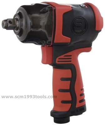 Shinano ชินาโน่ รุ่น SI-1610-SR บ็อกลม 1/2" รุ่นปืนตัวเบา Twin Hammer บล็อกลม ญี่ปุ่น IMPACT WRENCHES