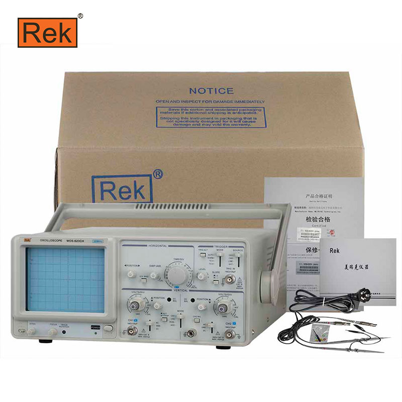 ออสซิลโลสโคป / Oscilloscope ยี่ห้อ REK รุ่น MOS-620CH