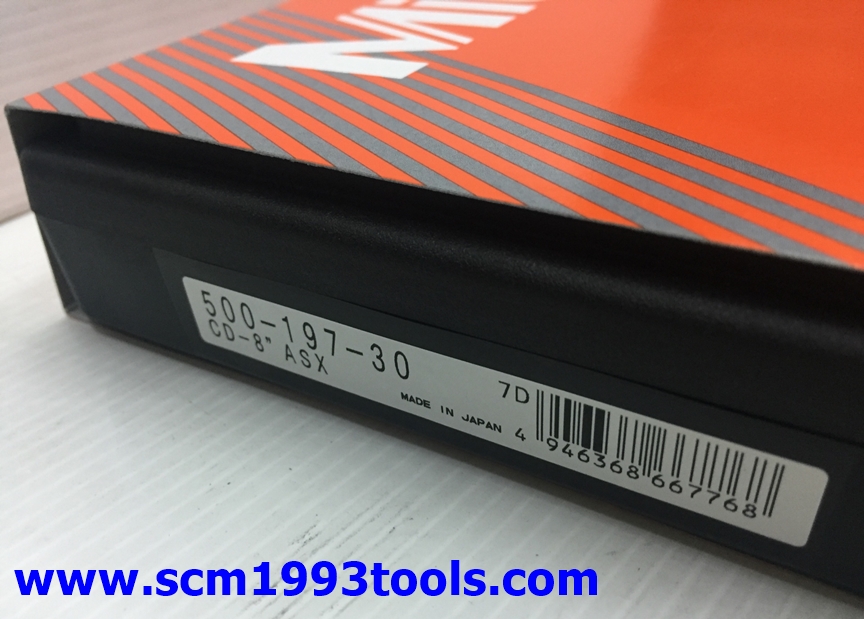 เวอร์เนียดิจิตอล 8 นิ้ว Mitutoyo รุ่น 500-197-30 ABSOLUTE Digimatic Caliper 200mm / 8" ญี่ปุ่น คุณภาพดี