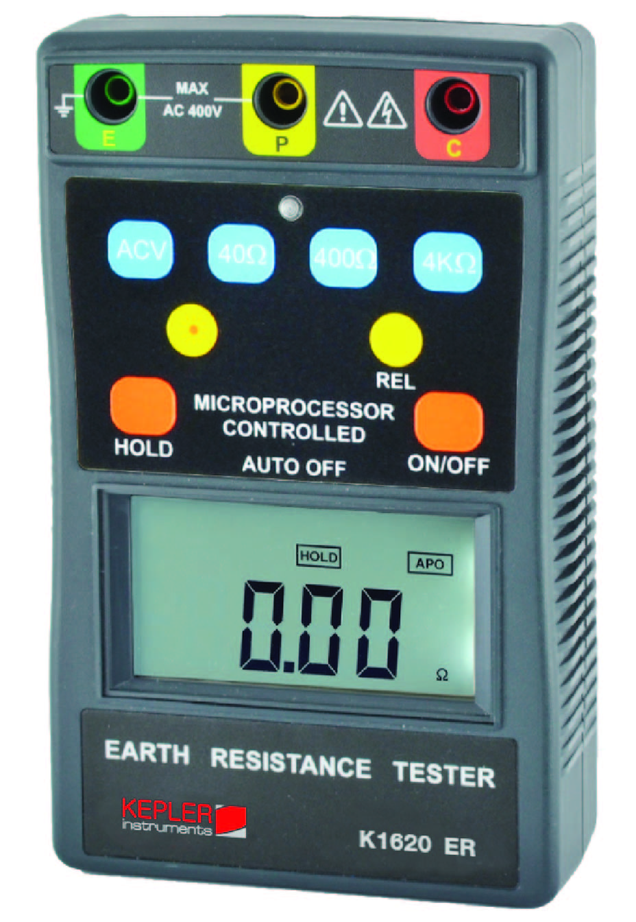 เครื่องทดสอบความต้านทานดิน (3 Wire Digital Earth Testers) แบรนด์ KEPLER รุ่น K1620 ER