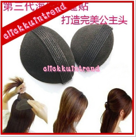 หมอนรองผม / ที่ทำผมทรงววุ้นเส้น / ที่ทำผมทรงพองๆแบบวุ้นเส้น ขายส่ง เซต 12 ชุด ขายยกเซต