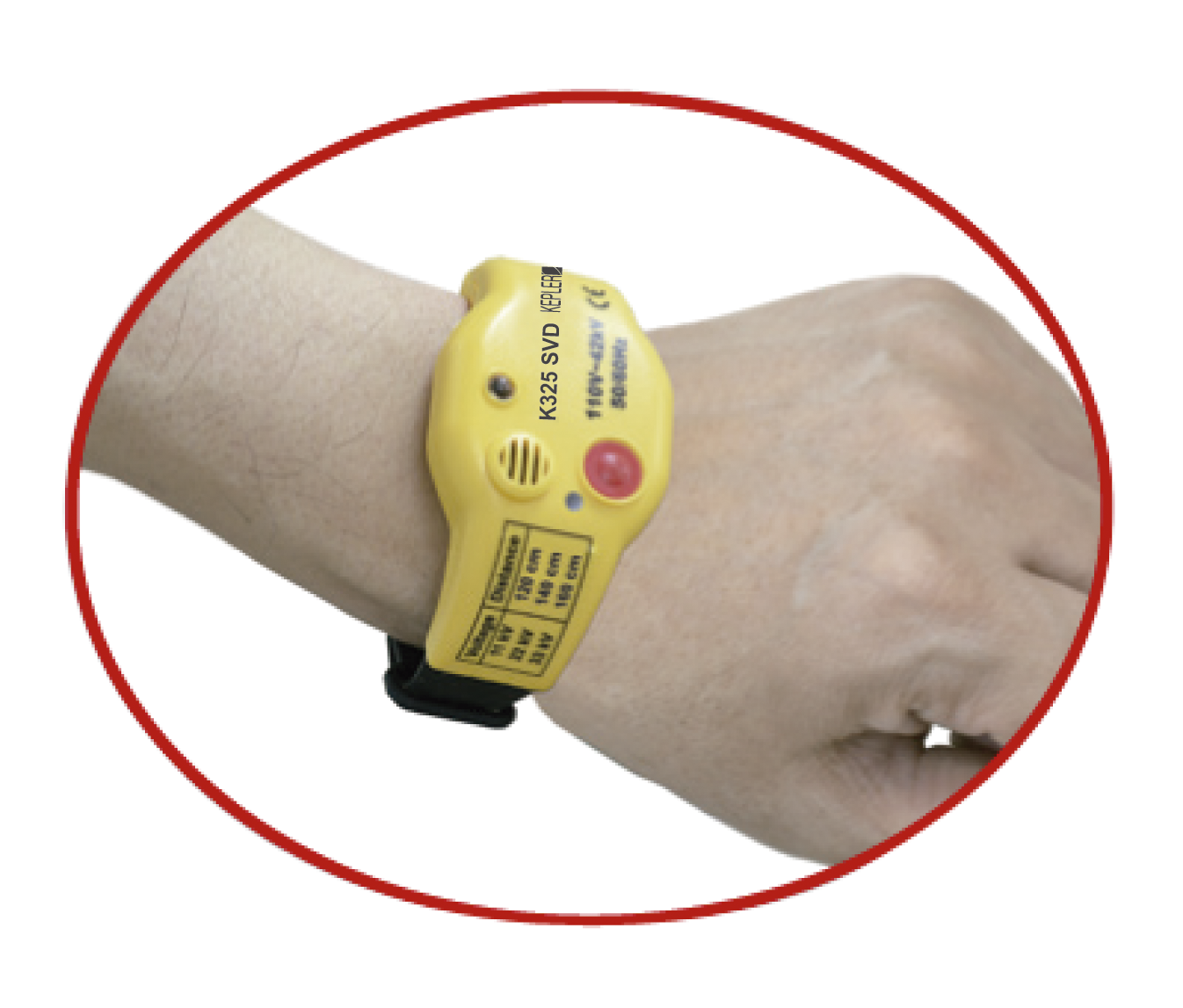 เครื่องตรวจจับแรงดันไฟฟ้าแรงดันสูงแบบส่วนบุคคล (PERSONAL SAFETY VOLTAGE DETECTOR) แบรนด์ : KEPLER รุ่น : K325 SVD