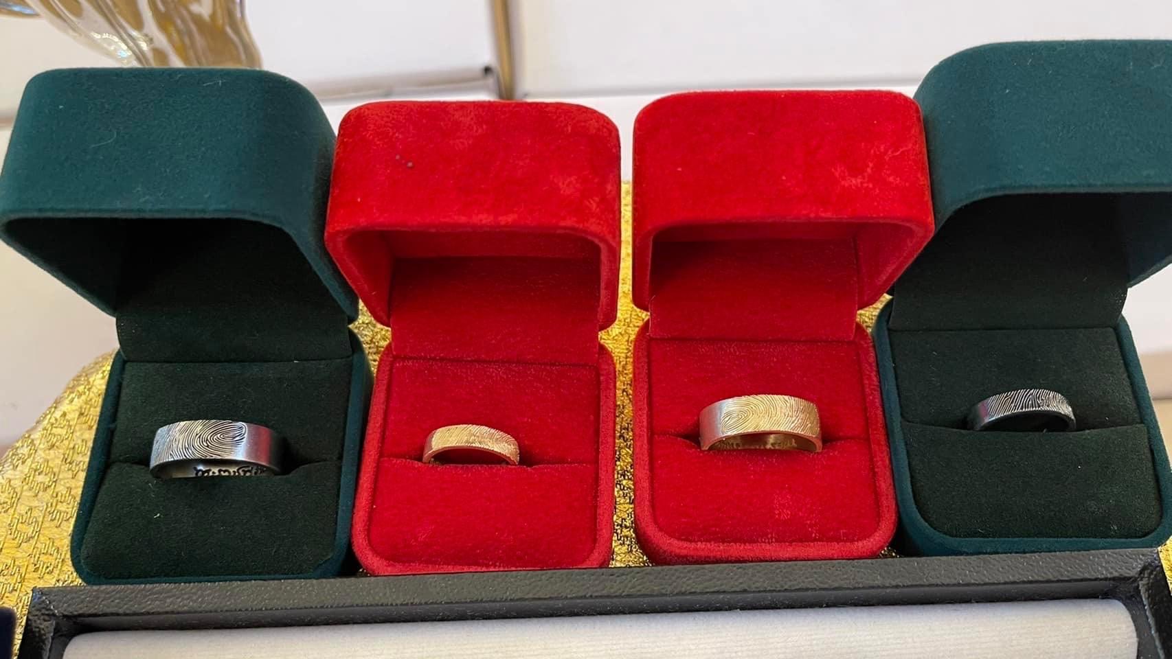 แหวนลายมือพระราชพรหมยาน (ลพ.ฤาษีลิงดำ) เนื้อซิลเวอร์พลัส ไซส์ 50