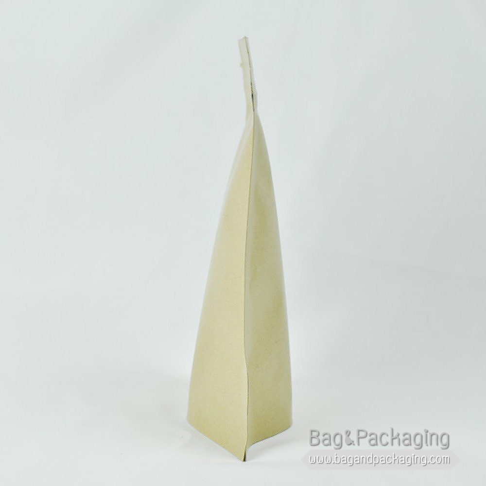 ถุงซิปล็อคก้นตั้ง กระดาษคราฟท์ทึบ