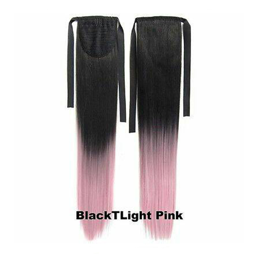 Ombre straight Ribbon แบบตรง สี 1B/TLight Pink