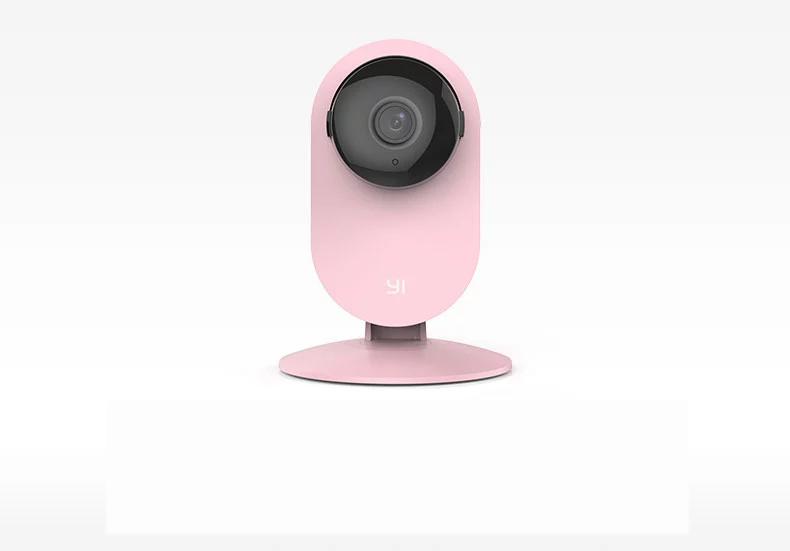 Xiaomi Yi Smart Camera (กล้องวงจรปิด Xiaomi Yi ) รุ่น Night Vision - สีชมพู