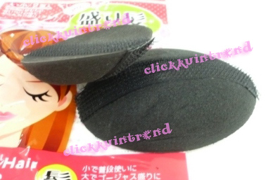 หมอนรองผม / ที่ทำผมทรงววุ้นเส้น / ที่ทำผมทรงพองๆแบบวุ้นเส้น ขายส่ง เซต 12 ชุด ขายยกเซต