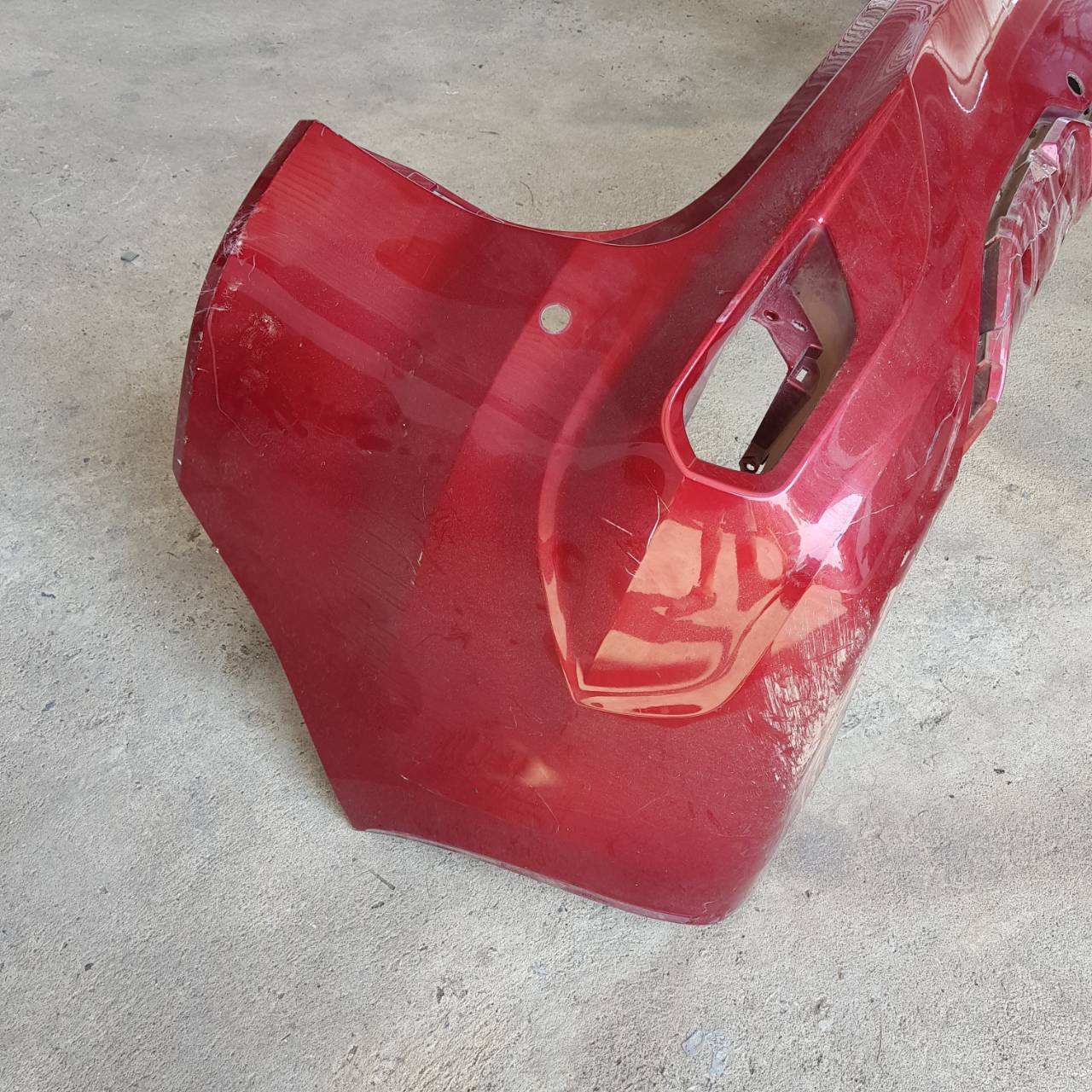 กันชนหลัง ISUZU MU-X MUX อีซูซุ มิวเอ็กซ์ ปี 2021 ขายตามสภาพครับ