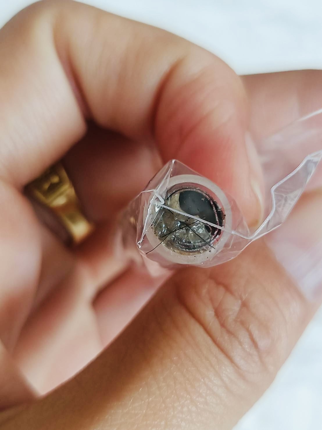 ตะกรุดปลากระป๋อง ตะกรุดสัตว์เลี้ยง No.964 ไม่บรรจุเกศา หลวงปู่ศิลา