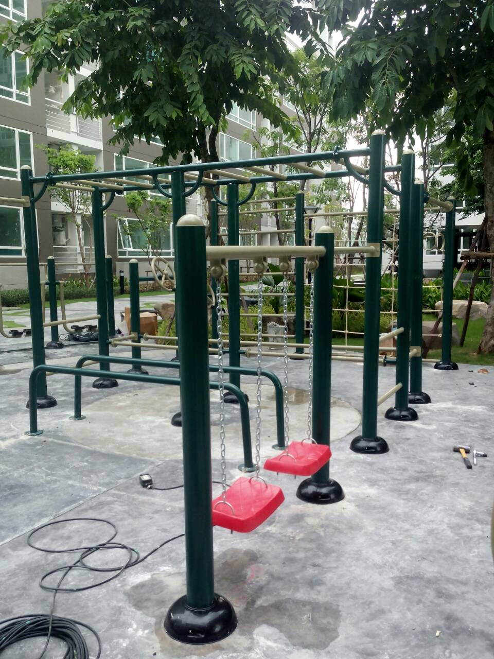 เครื่องออกกำลังกายกลางแจ้งบ้านฉาง