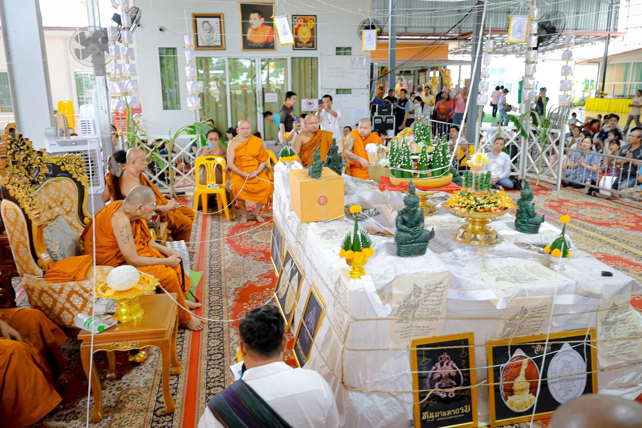 ผ้ามหายันต์พญาองคต no.726 หลวงปู่ศิลา