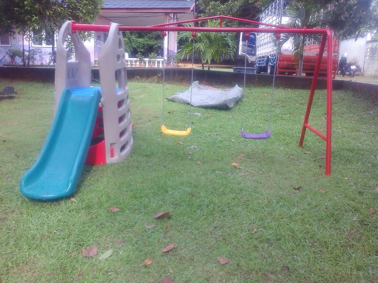 รหัส PG ผลงานติดตั้ง (อบต.ทุ่งค่าย อ.ย่านตาขาว ตรัง) เครื่องเล่นสนามกลางแจ้งสำหรับเด็ก