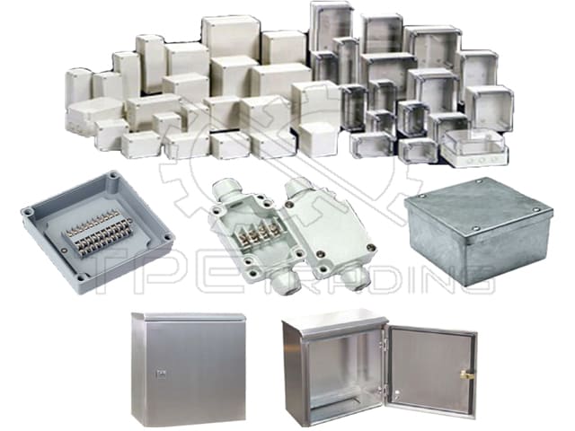 รวมสินค้ากล่องพักสายไฟพลาสติก อลูมิเนียม สแตนเลส