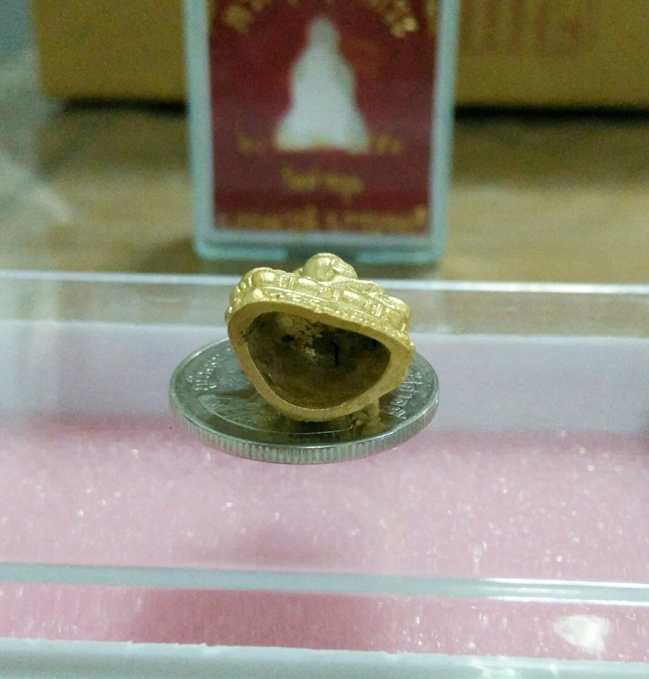 พระอุปคุตชุบทอง วัดท่าขนุน ปี 53