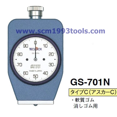 TECLOCK เทคลอค เกจวัดความแข็งยาง รุ่น GS-701N Durometer Rubber & Plastic Hardness Tester
