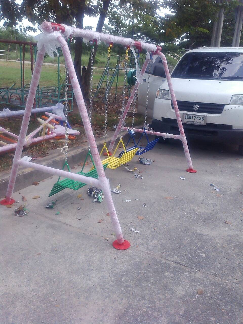 เครื่องออกกำลังกายกลางแจ้งอมตะนคร